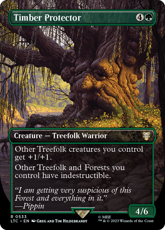 Timber Protector Borderless Foil