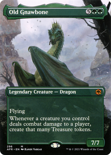 Old Gnawbone (Borderless) (AFR-296) - Adventures in the Forgotten Realms (Borderless) Foil