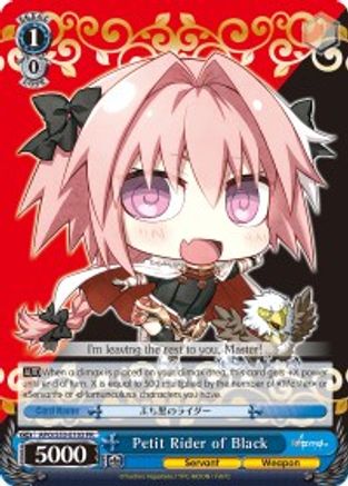 Petit Rider of Black (APO/S53-E103 PR) - Fate/Apocrypha