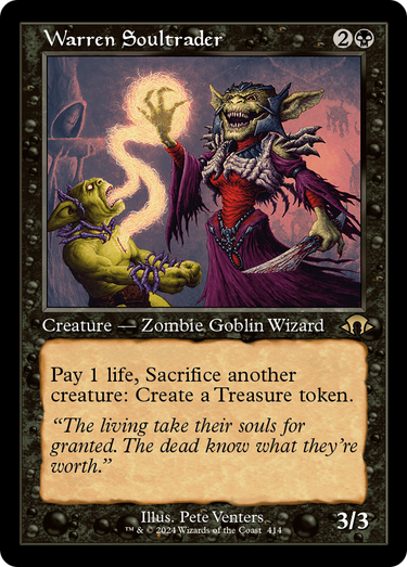 Warren Soultrader (Retro Frame) (MH3-414) - Modern Horizons 3