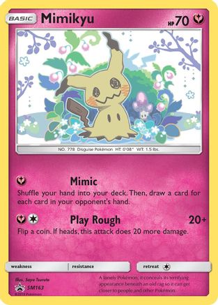 Mimikyu - SM163 SM163/248 - SM Promos Holofoil