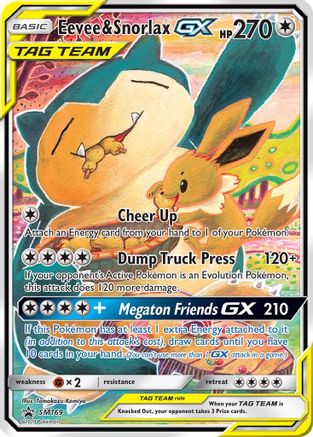 Eevee & Snorlax GX Tag Team Promo