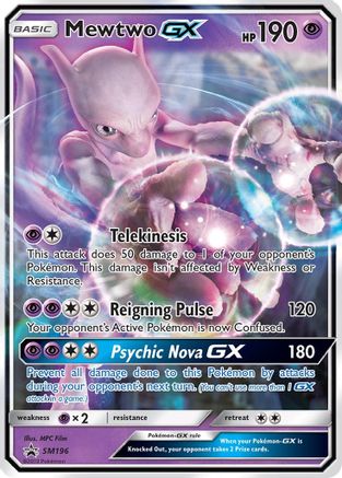 Mewtwo GX - SM196 SM196/248 - SM Promos Holofoil