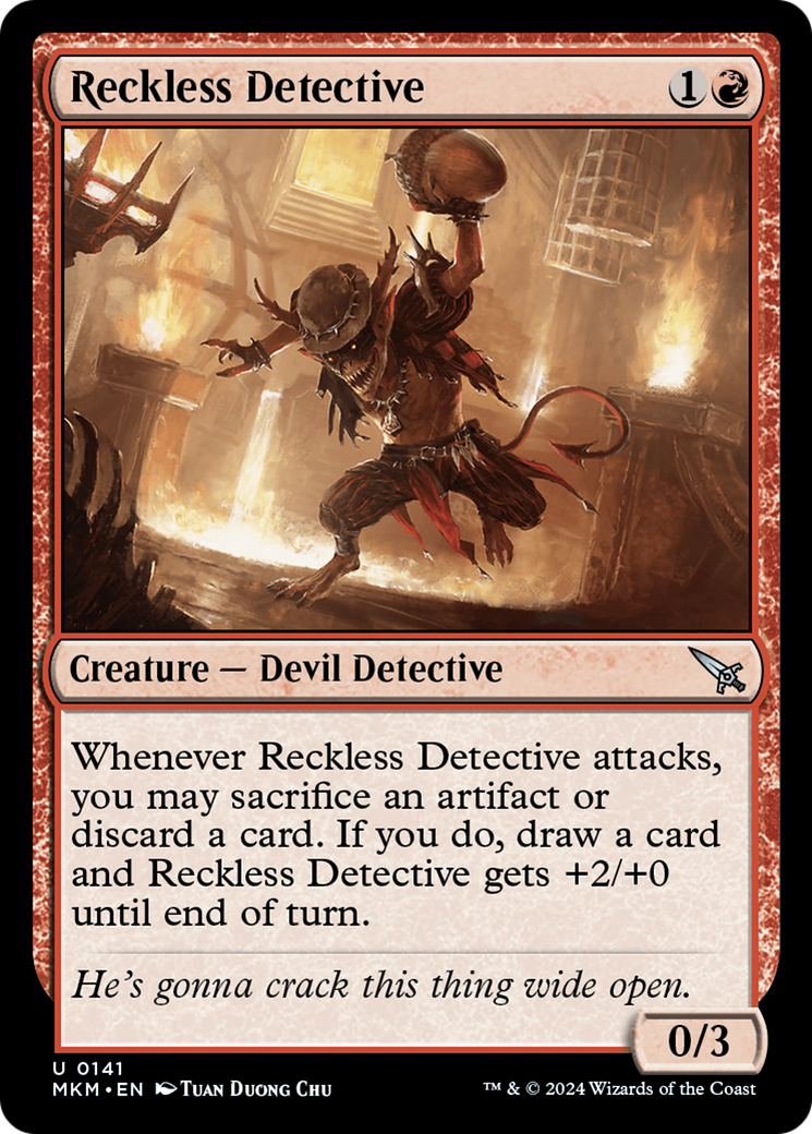 Reckless Detective Foil