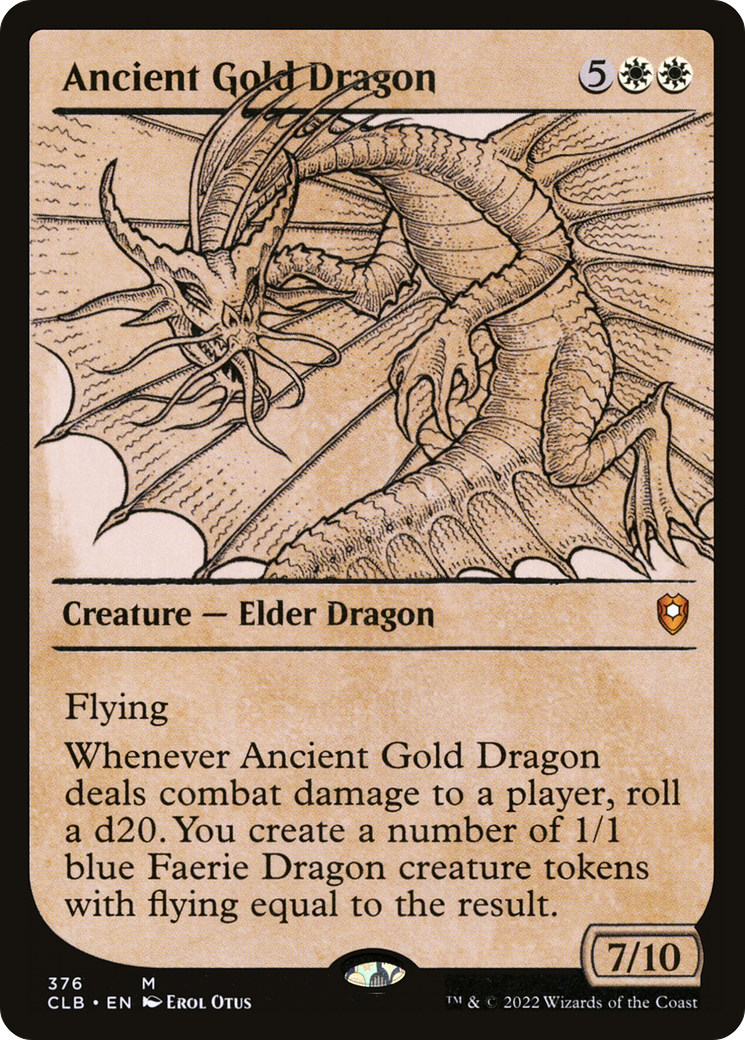 Ancient Gold Dragon (Showcase)