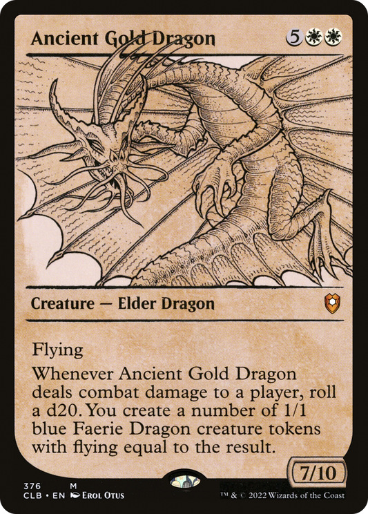 Ancient Gold Dragon (Showcase)