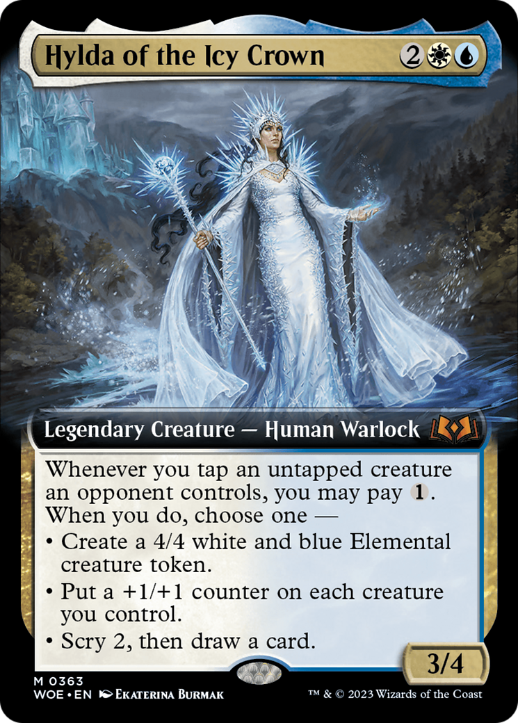 Hylda of the Icy Crown Extended Art Foil