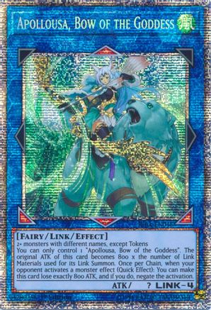 Apollousa, Bow of the Goddess (Starlight Rare) (RIRA-EN048) - Rising Rampage 1st Edition