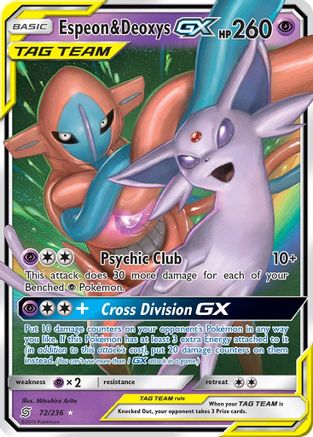 Espeon & Deoxys GX Tag Team