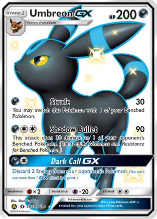 Umbreon GX SV69/94 - Hidden Fates Shiny Vault Holofoil