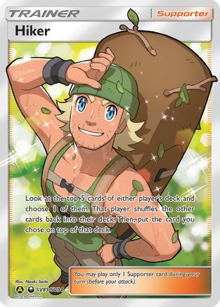 Hiker SV85/94 - Hidden Fates Shiny Vault Holofoil