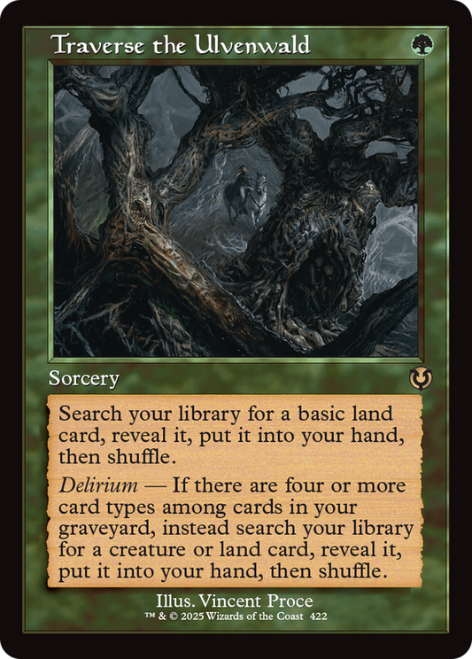 Traverse the Ulvenwald (Retro Frame) (-422) - Innistrad Remastered Foil