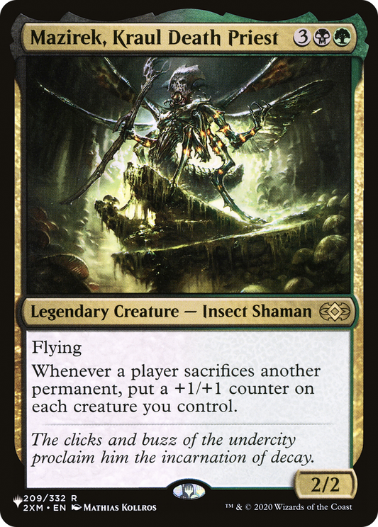 Mazirek, Kraul Death Priest (LIST-209/332) - The List
