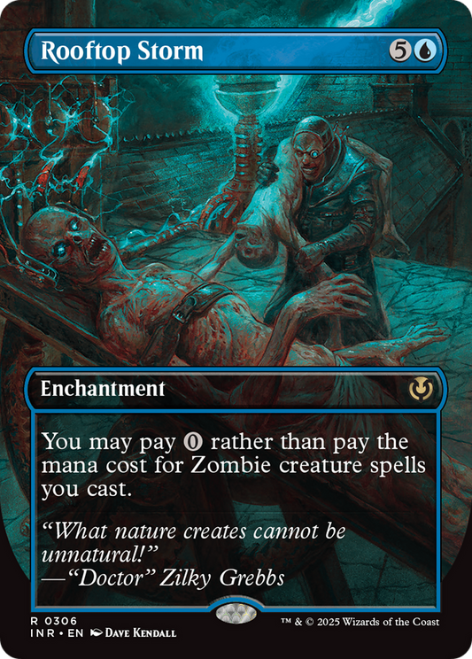 Rooftop Storm (Borderless) (-306) - Innistrad Remastered