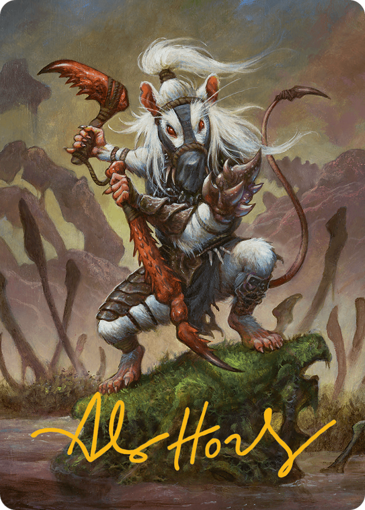 Ink-Eyes, Servant of Oni // Ink-Eyes, Servant of Oni (ABLB-050) - Bloomburrow Art Series (Borderless)