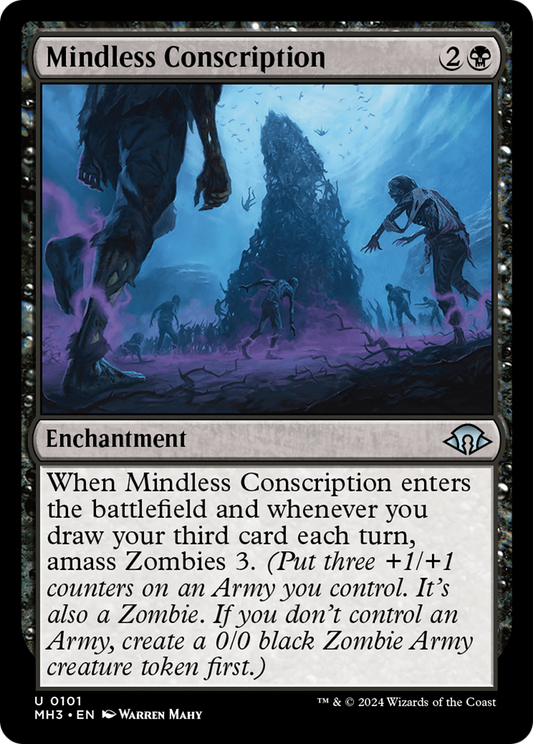 Mindless Conscription (MH3-101) - Modern Horizons 3