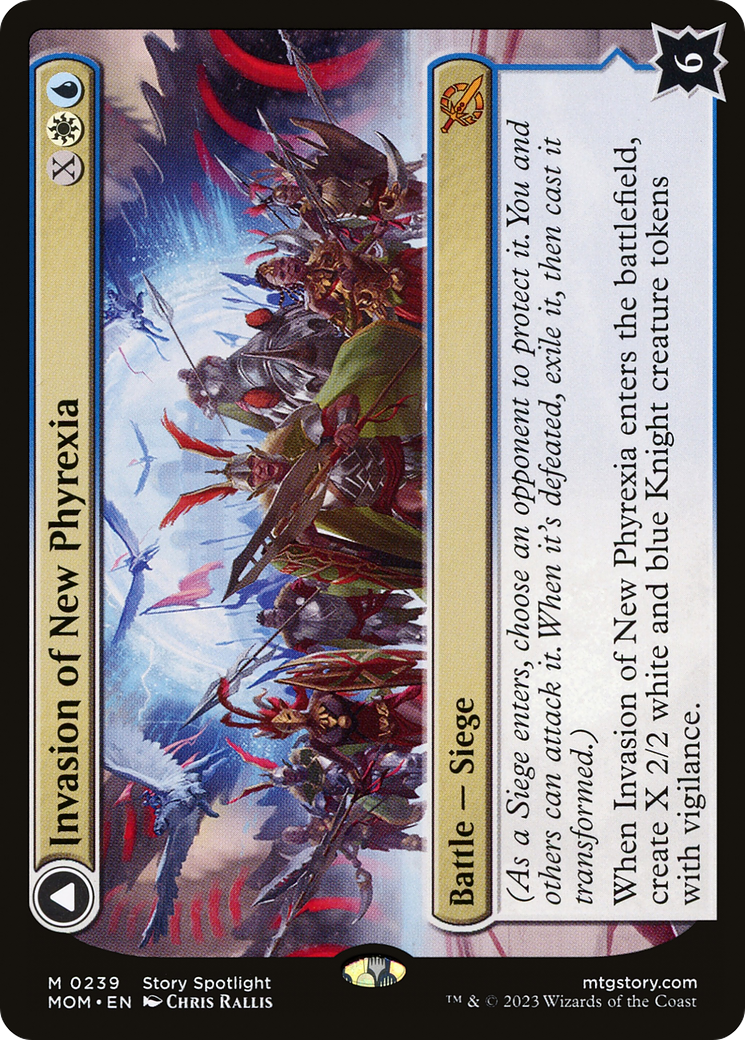 Invasion of New Phyrexia // Teferi Akosa of Zhalfir (MOM-239) - March of the Machine