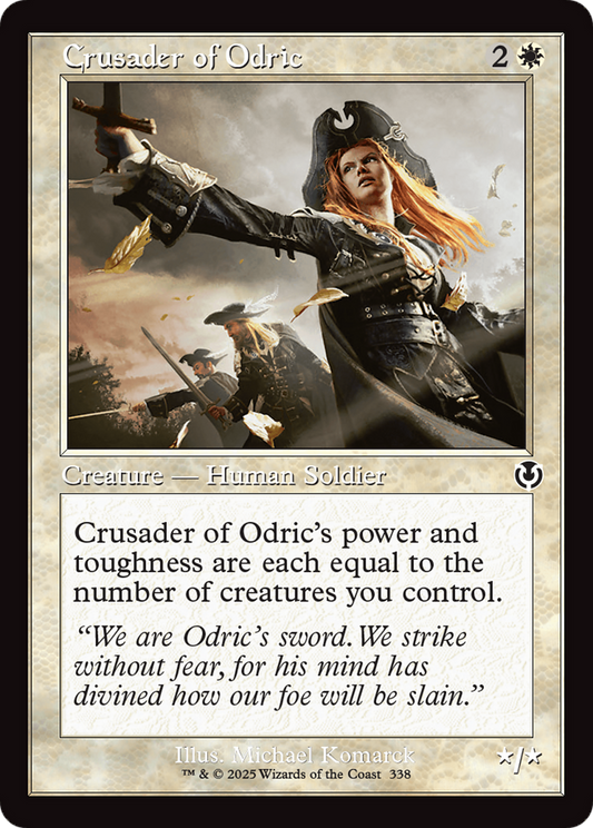 Crusader of Odric (Retro Frame) (-338) - Innistrad Remastered Foil