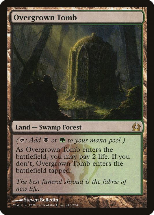 Overgrown Tomb (RTR-243) - Return to Ravnica