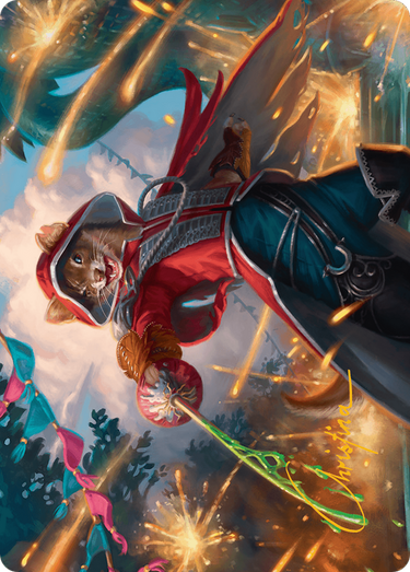 The Infamous Cruelclaw // The Infamous Cruelclaw (ABLB-028) - Bloomburrow Art Series (Borderless) Foil