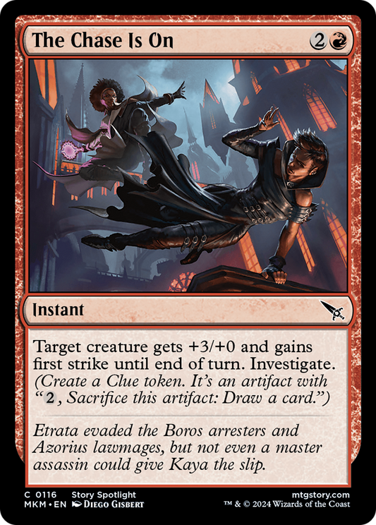 The Chase Is On Foil