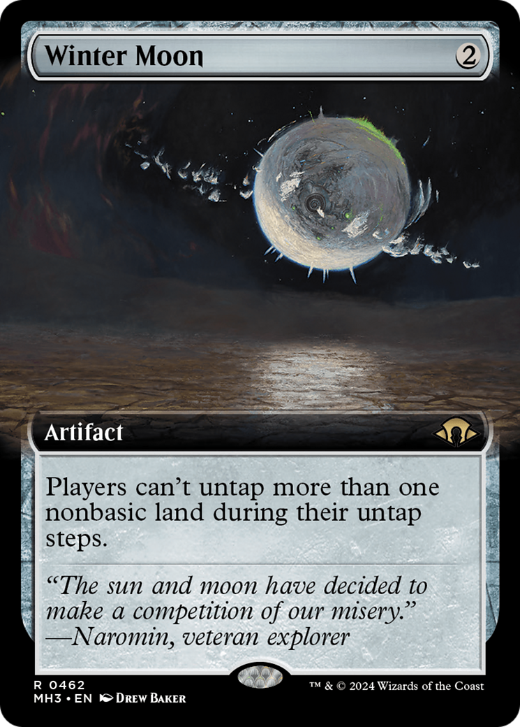 Winter Moon (MH3-462) - Modern Horizons 3: (Extended Art)