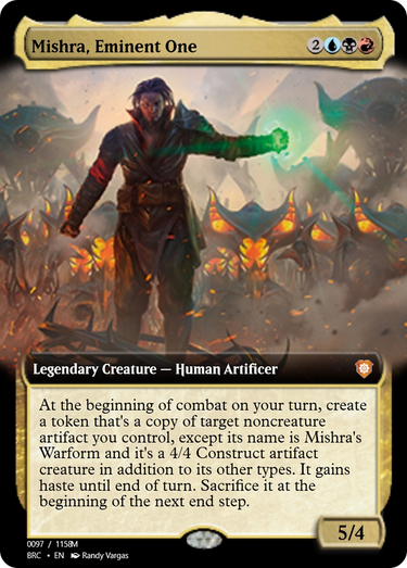 Mishra, Eminent One (PRM-105802) - Magic Online Promos