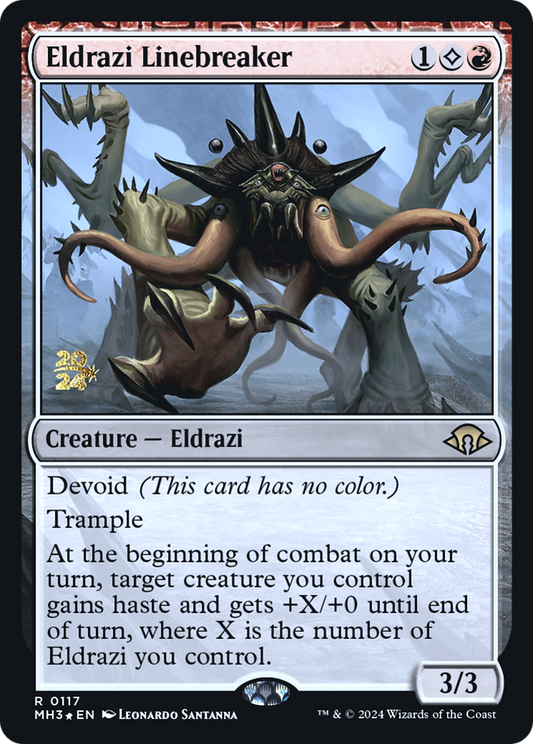Eldrazi Linebreaker (PMH3-117S) - Modern Horizons 3 Promos Foil