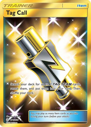 Tag Call (Secret) 270/236 - SM  Cosmic Eclipse Holofoil