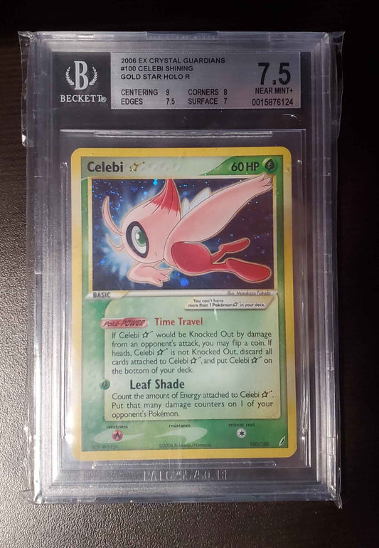 BGS 7.5 Celebi Gold Star Holo