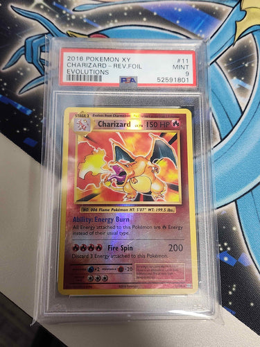 Charizard - XY - Evolutions Reverse Holo PSA 9