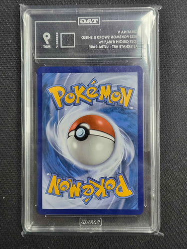 GIRATINA V ALT ART #186/196 TAG 9