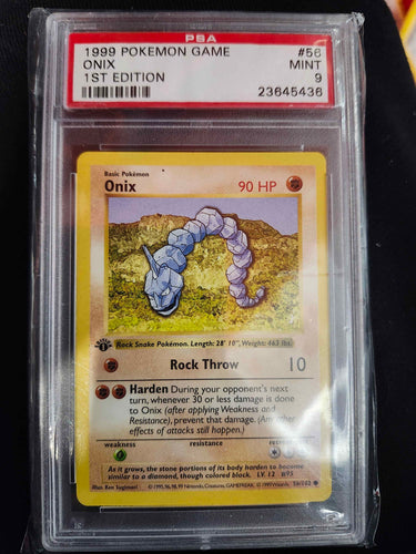SHADOWLESS 1ST EDITION ONIX PSA 9