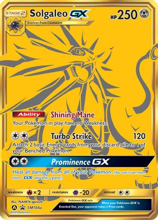 Solgaleo GX - SM104a SM104a/248 - SM Promos Holofoil