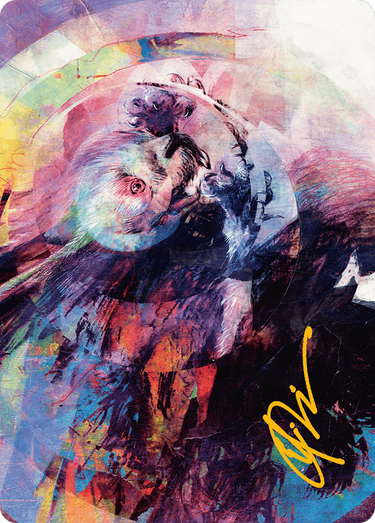 Psychic Whorl // Psychic Whorl (ABLB-015) - Bloomburrow Art Series (Borderless) Foil