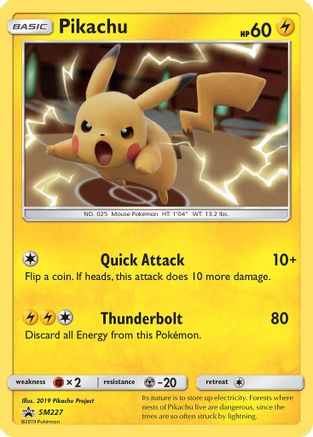 Pikachu - SM227 SM227/248 - SM Promos Holofoil