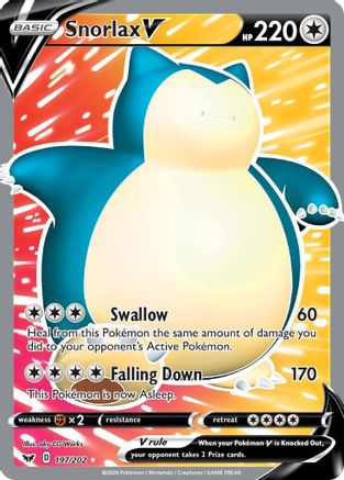 Snorlax V FA