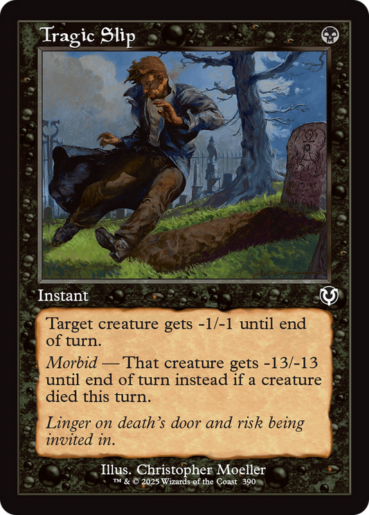 Tragic Slip (Retro Frame) (-390) - Innistrad Remastered Foil