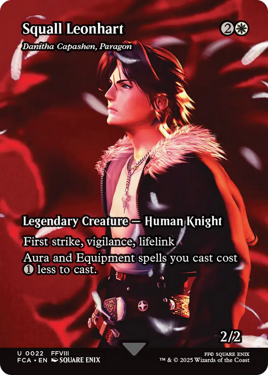 Danitha Capashen, Paragon (FCA-022) - FINAL FANTASY: Through the Ages / Squall Leonhart (Borderless)