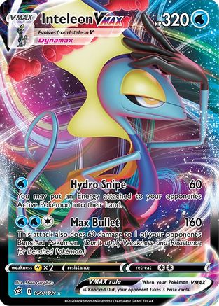 Inteleon VMAX 50/192 - SWSH02 Rebel Clash Holofoil