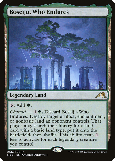 Boseiju, Who Endures (NEO-266) - Kamigawa: Neon Dynasty