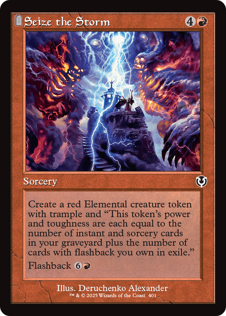 Seize the Storm (Retro Frame) (-401) - Innistrad Remastered
