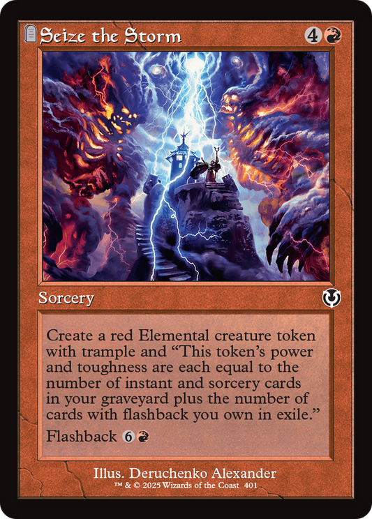 Seize the Storm (Retro Frame) (-401) - Innistrad Remastered