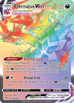 Eternatus VMAX Rainbow Rare