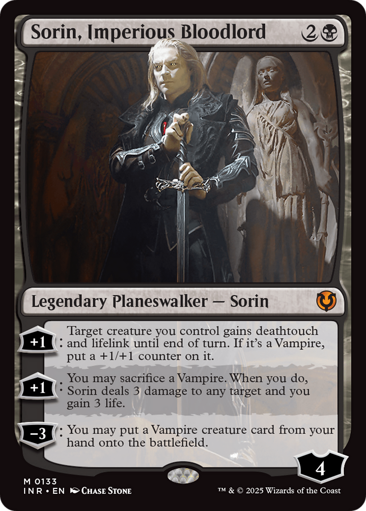 Sorin, Imperious Bloodlord (-133) - Innistrad Remastered Foil