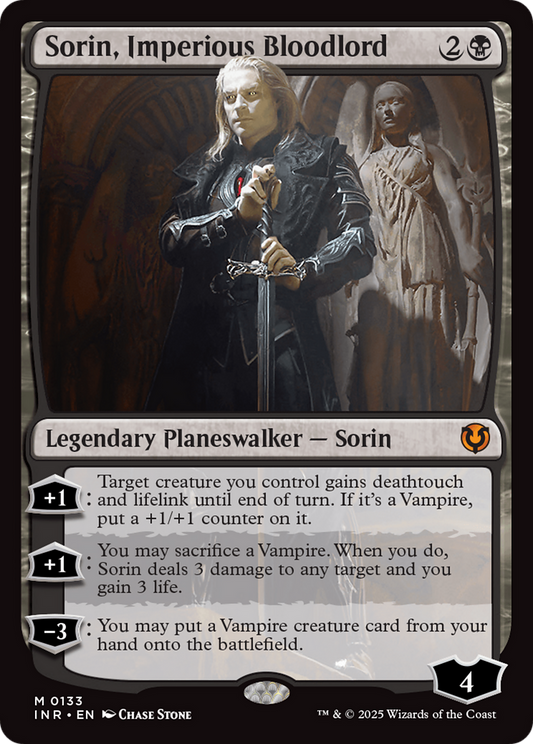 Sorin, Imperious Bloodlord (-133) - Innistrad Remastered Foil