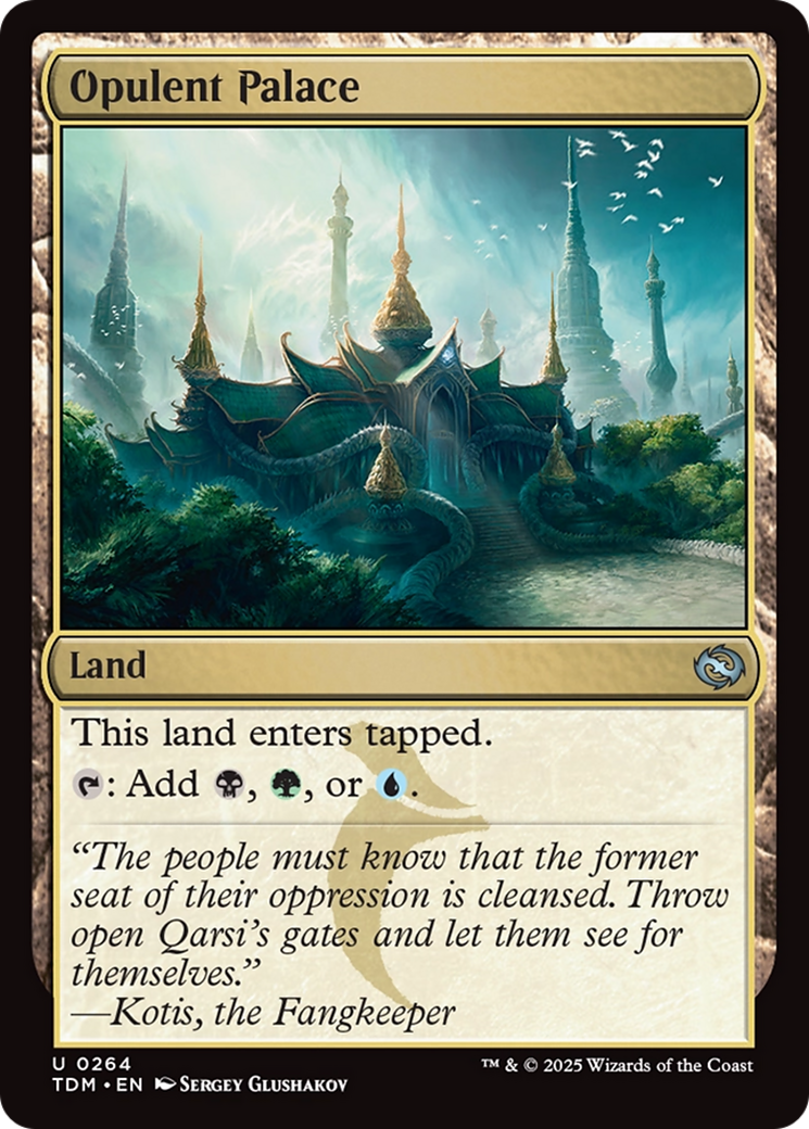 Opulent Palace (TDM-264) - Tarkir: Dragonstorm Foil
