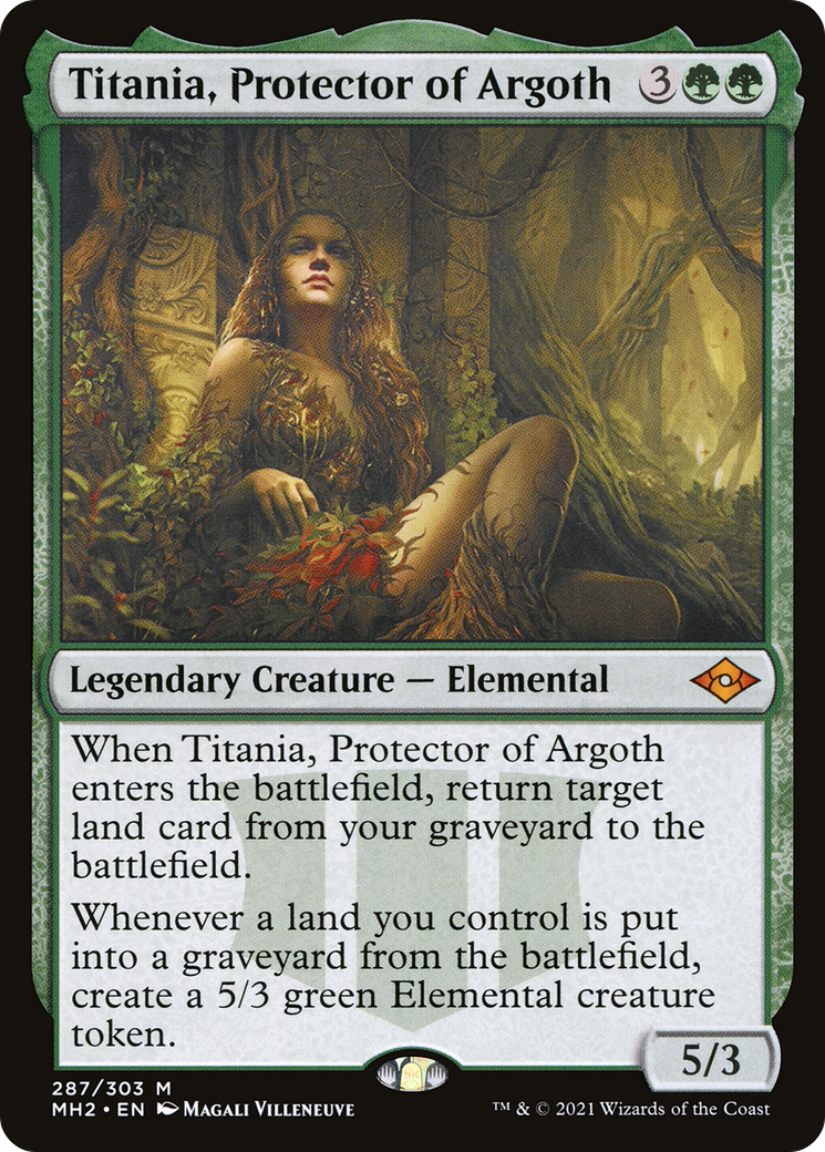 Titania, Protector of Argoth (MH2-287) - Modern Horizons 2