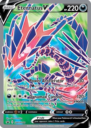 Eternatus V - SWSH044 SWSH044/307 - SWSH Sword & Shield Promo Cards Holofoil