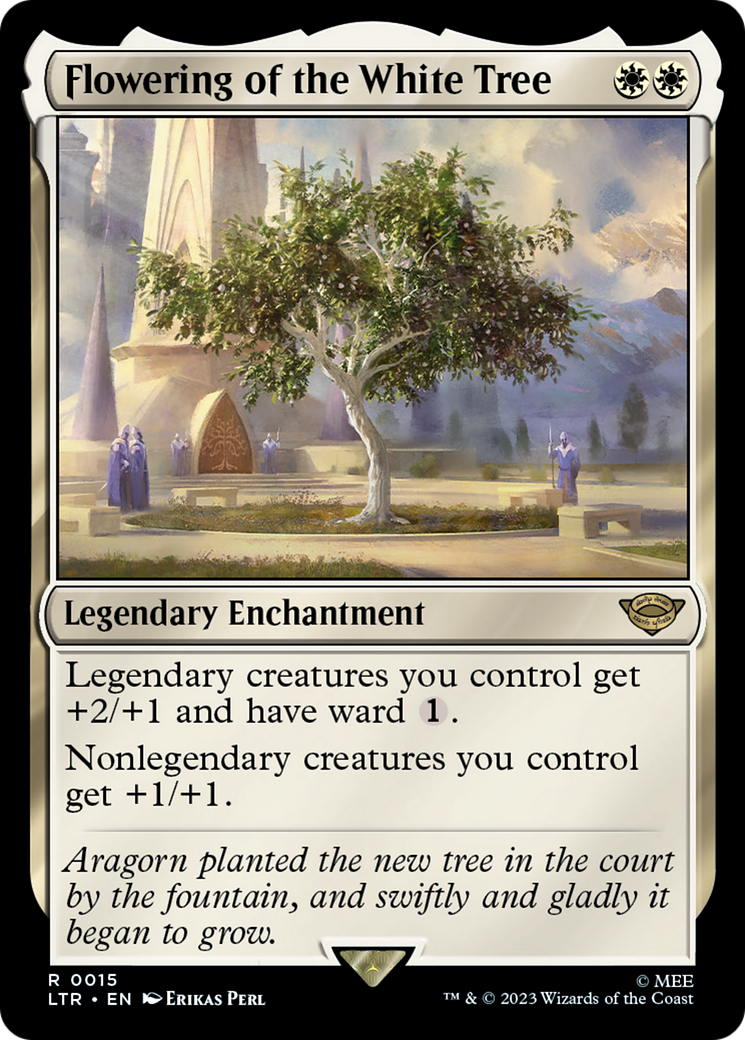Flowering of the White Tree  Base 15